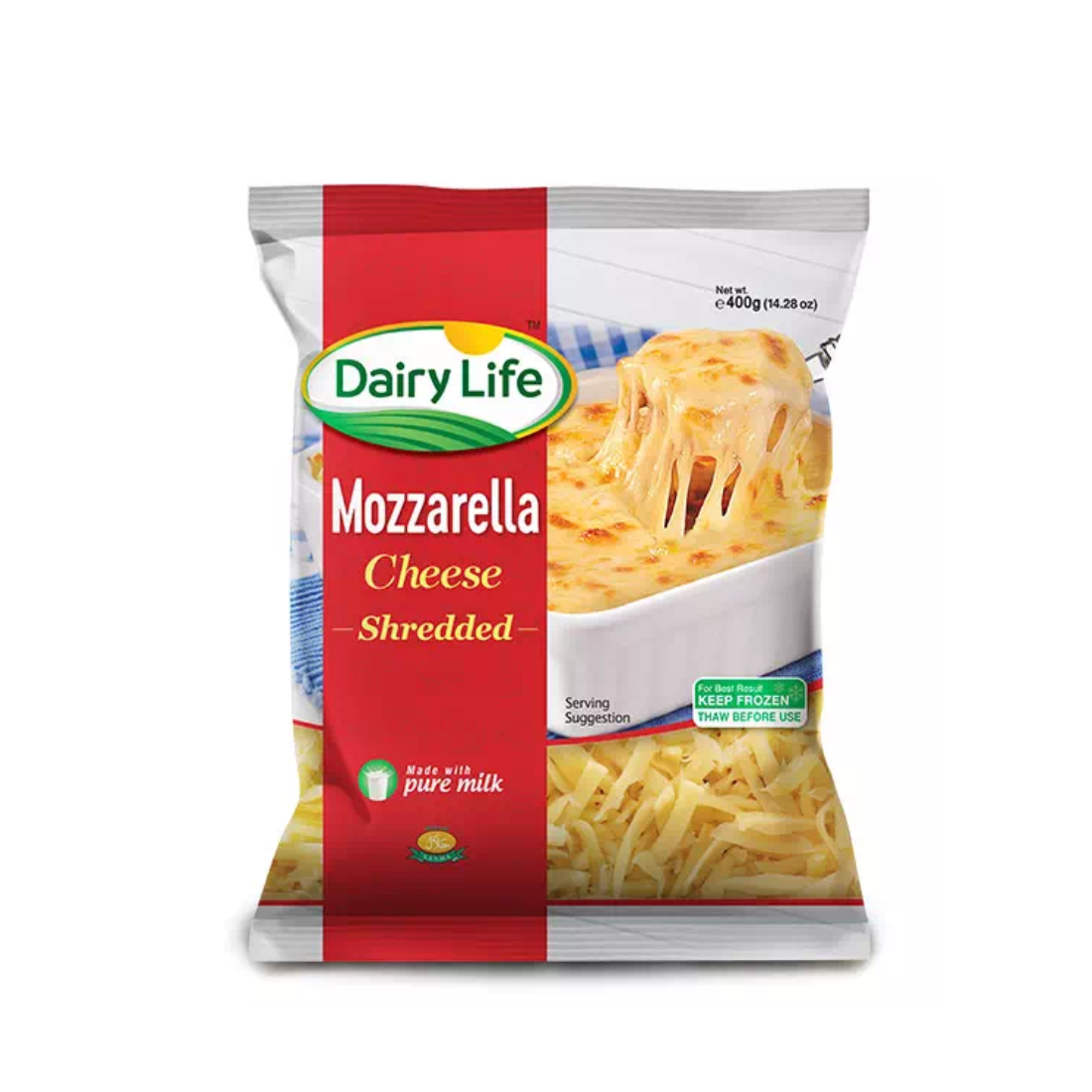 Cheddar & Mozzarella Cheese Pack 400g