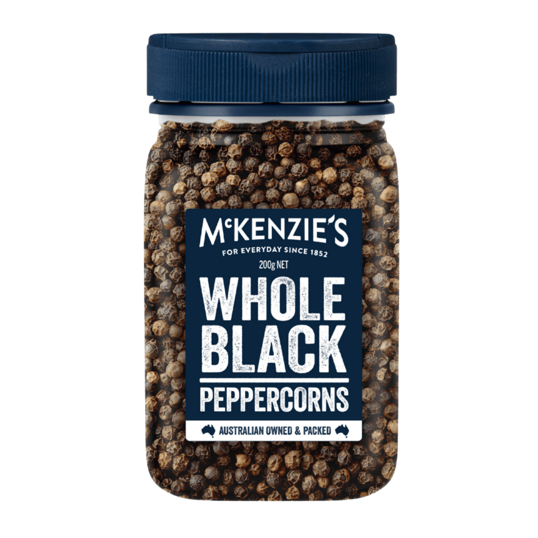 Whole Black Peppercorns 200g